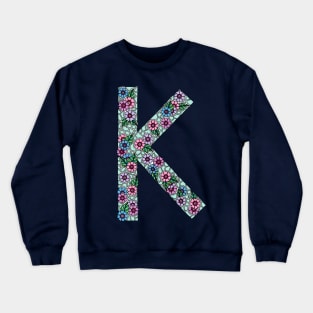 K Initial Crewneck Sweatshirt